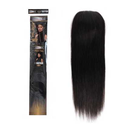 Dream Hair Health & Beauty 1B Dream Hair Human Hair Ponytail Straight 18"