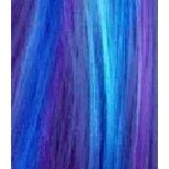 Dream Hair Health & Beauty 20" = 50 cm / VIVID BLUE Dream Hair 3x Pre-Fluffed Afro Kinky Braid Kunsthaar