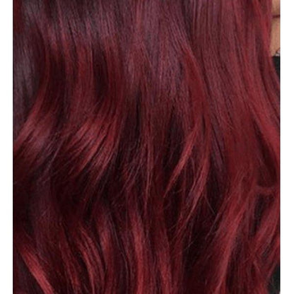 Dream Hair Health & Beauty Braun-Burgundy Mix Ombré #T2/Burg Dream Hair ponytail EL 260 Curl 26"/66cm Synthetic Hair