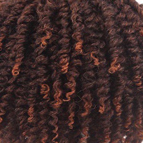 Dream Hair Health & Beauty Braun Kupfer Mix T2/145I Dream Hair Wig Jamaica Collection Jerry Curly