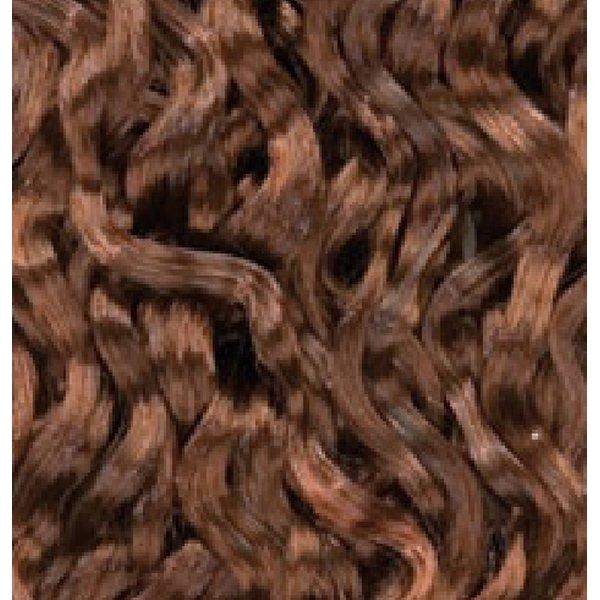 Dream Hair Health & Beauty Braun-Rot Mix Ombré #T4/30/FL Dream Hair Water Curl Short 18"/45cm Synthetic Hair