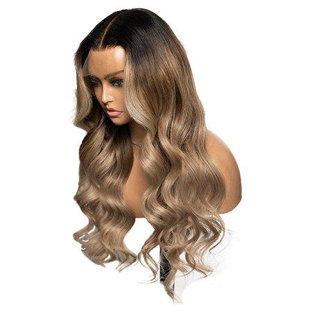 Dream Hair Health & Beauty Dream Hair 6 CH Brazilian Virgin Lace Front Wig 18" N289 Wavy