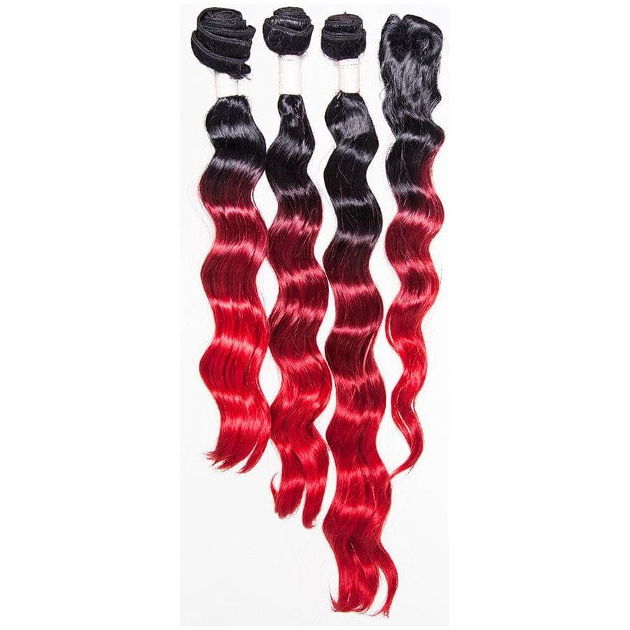 Dream Hair Health & Beauty Dream Hair Ombre Synthetic Hair Wefts 4Pcs