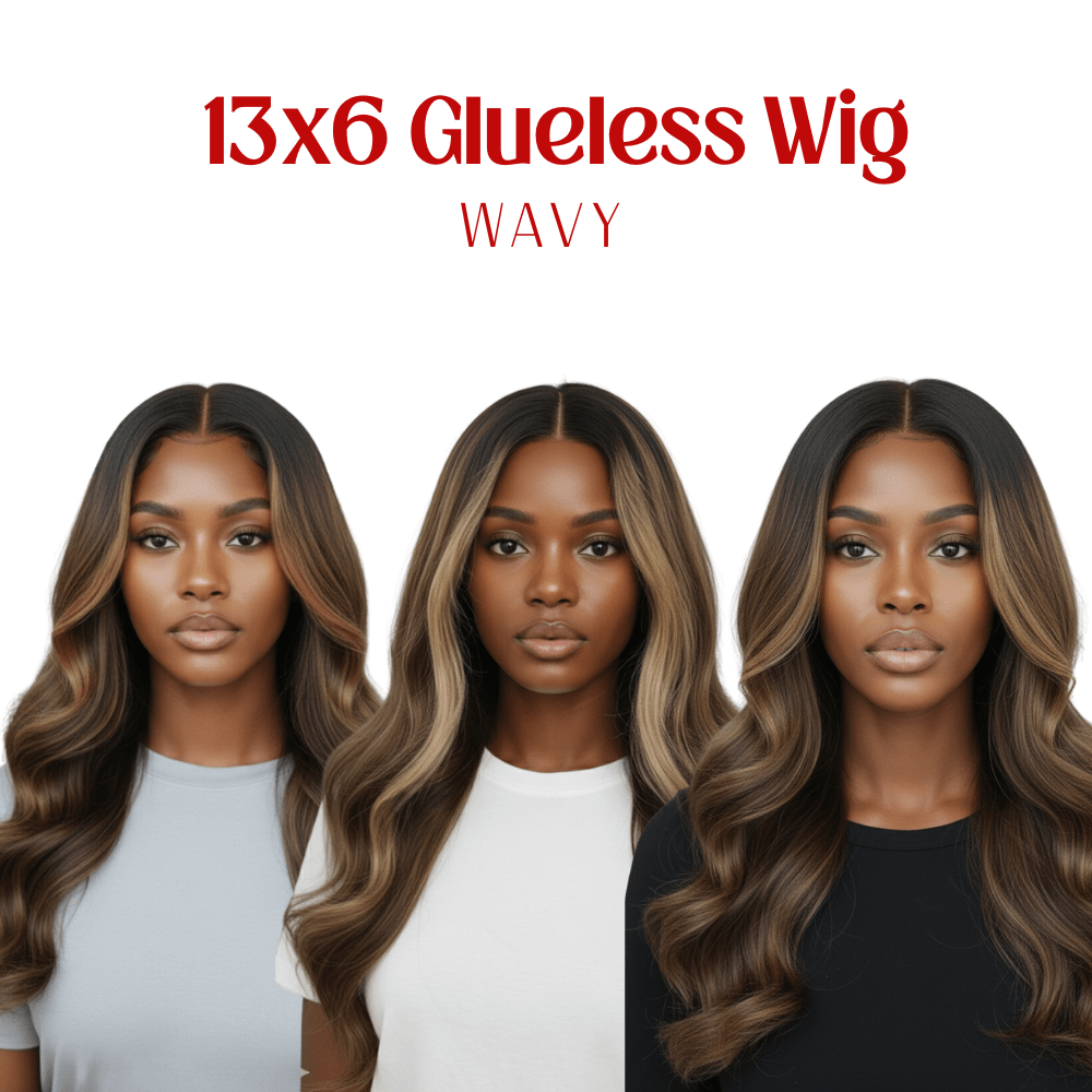 Dream Hair Health & Beauty Dream Hair Wavy 13x6 Glueless Wig 18"