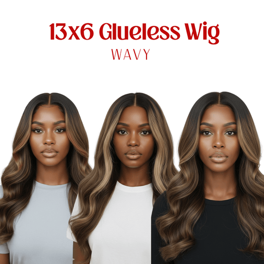 Dream Hair Health & Beauty Dream Hair Wavy 13x6 Glueless Wig 18"