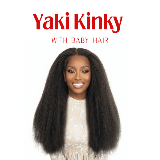 Dream Hair Health & Beauty Dream Hair Yaki Kinky with Baby Hair 18" (natural color)