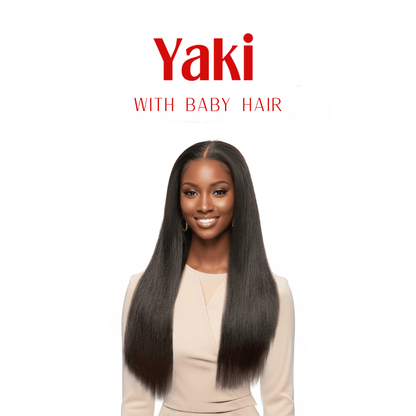 Dream Hair Health & Beauty Dream Hair Yaki with Baby Hair 18" (natural color)