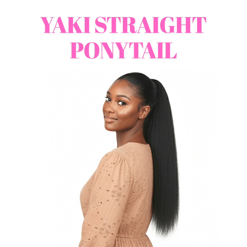 Dream Hair Health & Beauty Dreamhair Yaki Straight Ponytail 22"