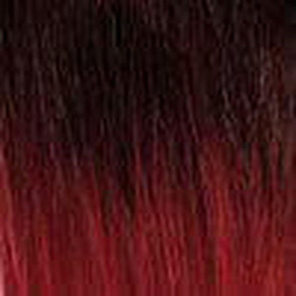 Dream Hair Health & Beauty Mittelbraun-Burgundy Mix Ombré #T4/Burg Dream Hair Pony Medium 16/24/30", 40/61/76Cm (3Pcs) Synthetic Hair