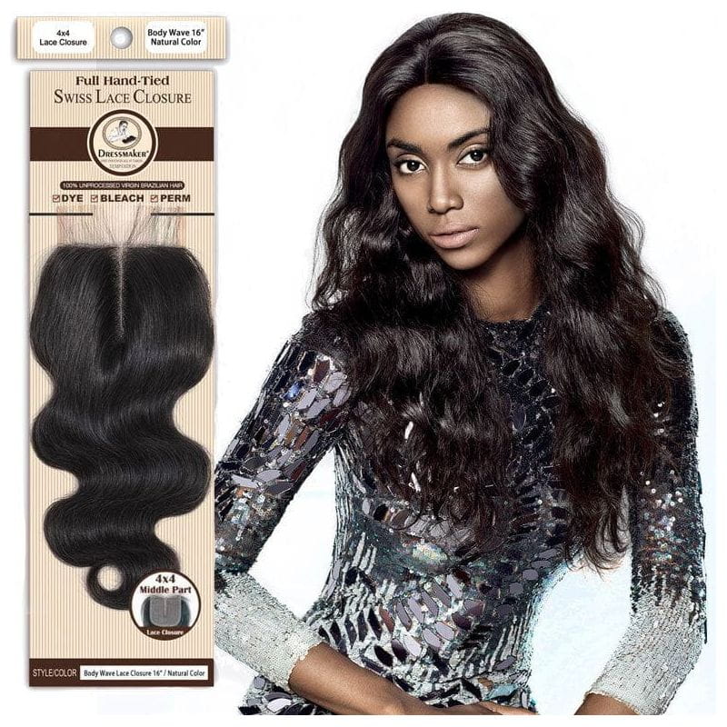 Dream Hair Health & Beauty Natural Brazilian TOP Part lace CLOSURE Body Wave Natural Color