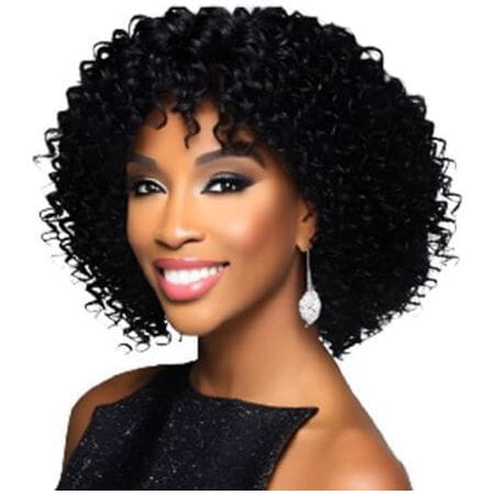 Dream Hair Health & Beauty Schwarz #1 Dream Hair Natural Brazilian Hair Top Wig Jennifer Col: Natural