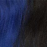 Dream Hair Health & Beauty Schwarz-Blau Mix # 1B/Blue Dream Hair 8 Clip-In Ombre Extensions Synthetic Hair