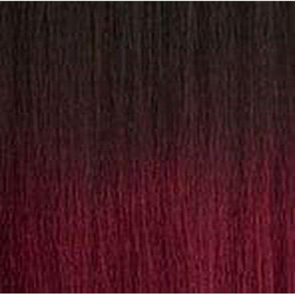 Dream Hair Health & Beauty Schwarz-Burgundy Mix Ombré #T1B/Burg Dream Hair S-Angolan Crochet Synthetic Hair