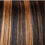 Dream Hair Health & Beauty Schwarz-Kupferbraun Mix #FR1B/30 Dream Hair Water Wave Ponytail Cheveux synthétiques 22''