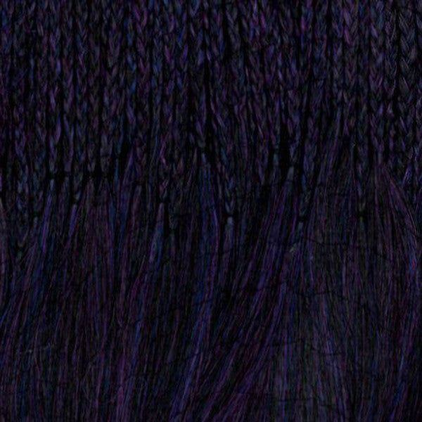 Dream Hair Health & Beauty Schwarz-Violett Mix Ombré # T1B/M Purple 5 WIG Jamaica Collection N Braided Lace Synthetic Hair, Synthetic Hair Wig