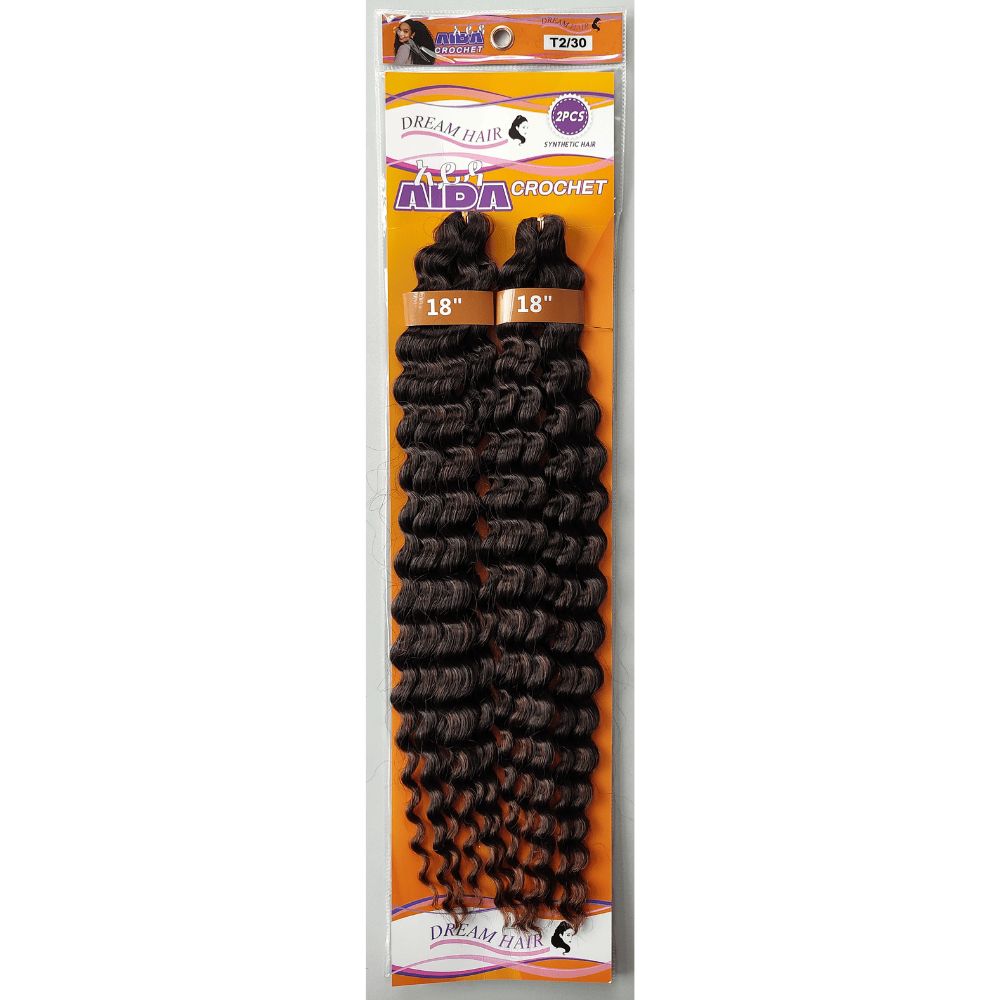Dream Hair Health & Beauty T2/30 Dream Hair Aida Crochet 18" (2 PCS)