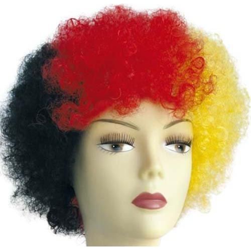 Dream Hair Health & Beauty Wig Afro #Germany Dream Hair Wig Afro Country Flags Medium Cheveux synthétiques