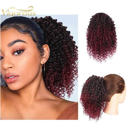 Dream Hair Kinky Curl 8" Ponytail - Synthetic Hair - Gtworld.de