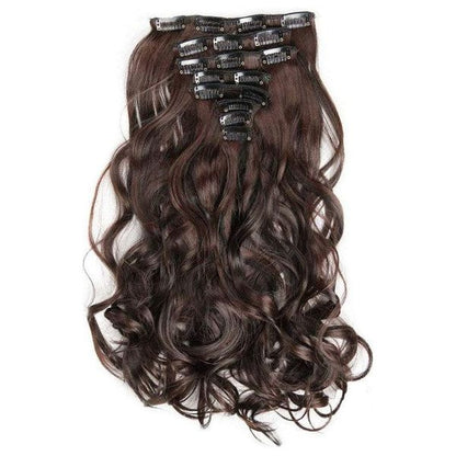 S-Syn High Temp Brazilian Wave 8 Pcs & 17 Clips On 18:8