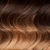 Dream Hair Schwarz-Hellbraun Mix Ombré #T1B/27 Dream Hair ML Spanische Welle 8 "Echthaar (4 Stücke/Pack)