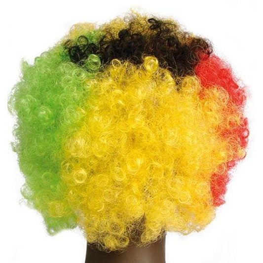 Dream Hair Wig Afro Medium Synthetic Hair, Kunsthaar Perücke, Afroperücke, Colour:Ghana