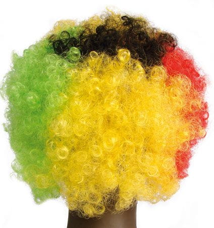 Dream Hair Wig Afro Medium Synthetic Hair, Kunsthaar Perücke, Afroperücke, Colour:Ghana