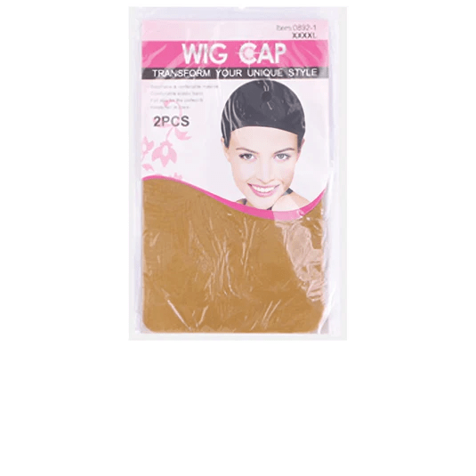 Dreamfix brown Dreamfix Wig Cap 2 pieces Per Pack Black/Brown/Dark Brown/Blonde