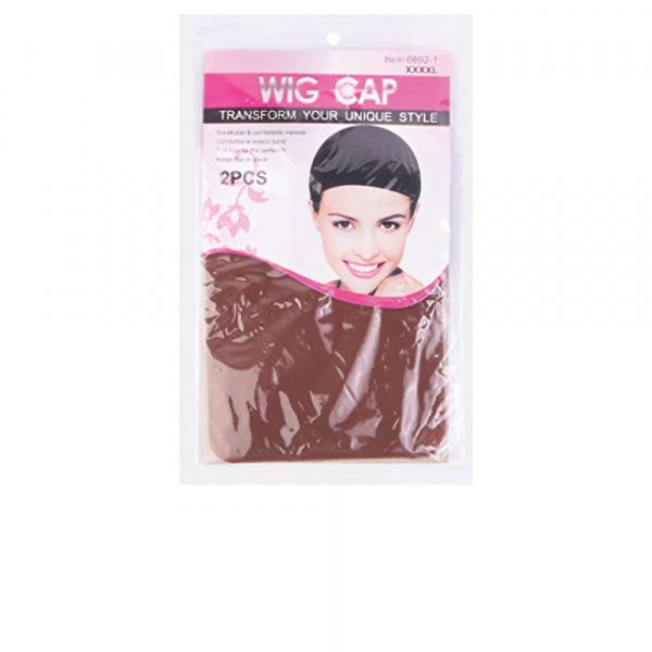 Dreamfix dark brown Dreamfix Wig Caps 2 Pieces Pack