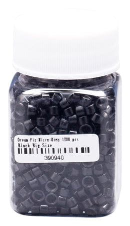 Dream Fix Micro Rings Black 1000pcs Big 4,5mm | gtworld.be 