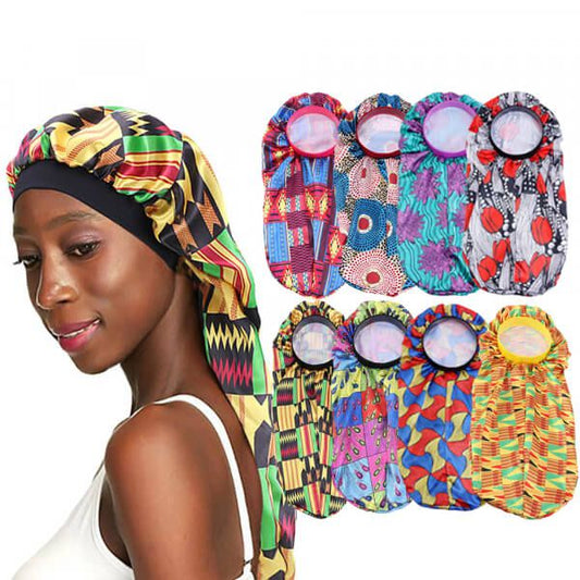 Dreamfix Dreamfix Africa Long Print Bonnet