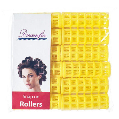 Dreamfix Df Snap On Rollers B Medium Yellow 12 Stück/Pack | gtworld.be 