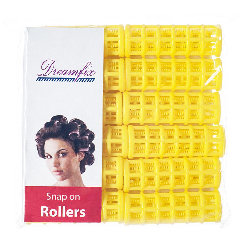 Dreamfix Df Snap On Rollers B Medium Yellow 12 Stück/Pack | gtworld.be 