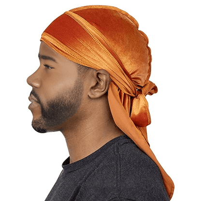 Dreamfix Dreamfix Durag Samt: Orange