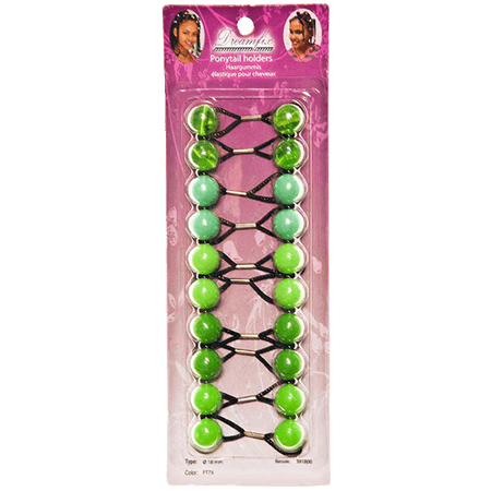 Dreamfix Dreamfix Ponytail Holders/Zopfhalter, 20 Mm, Green Tone