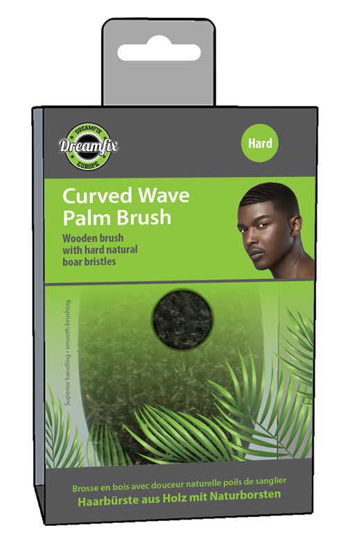 Dreamfix Wave Curved Hard Palm Brush | gtworld.be 