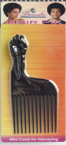 Dreamfix fist bick plas Dreamfix Hair Pik Afro Combs For Hairstyling