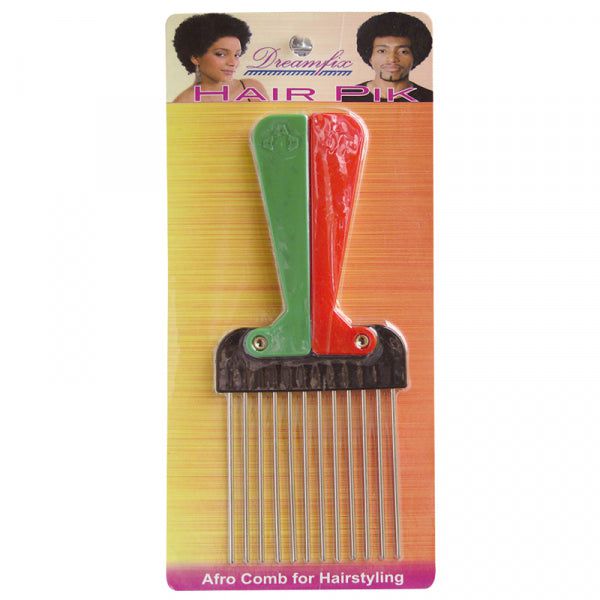 Dreamfix fold bick metal Dreamfix Hair Pik Afro Combs For Hairstyling