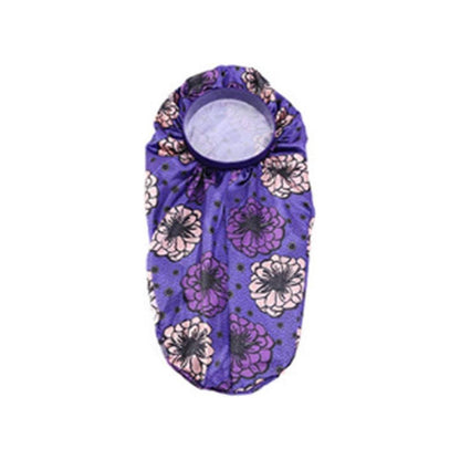 Dreamfix Health & Beauty Adult Purple Dreamfix Africa Long Print Bonnet