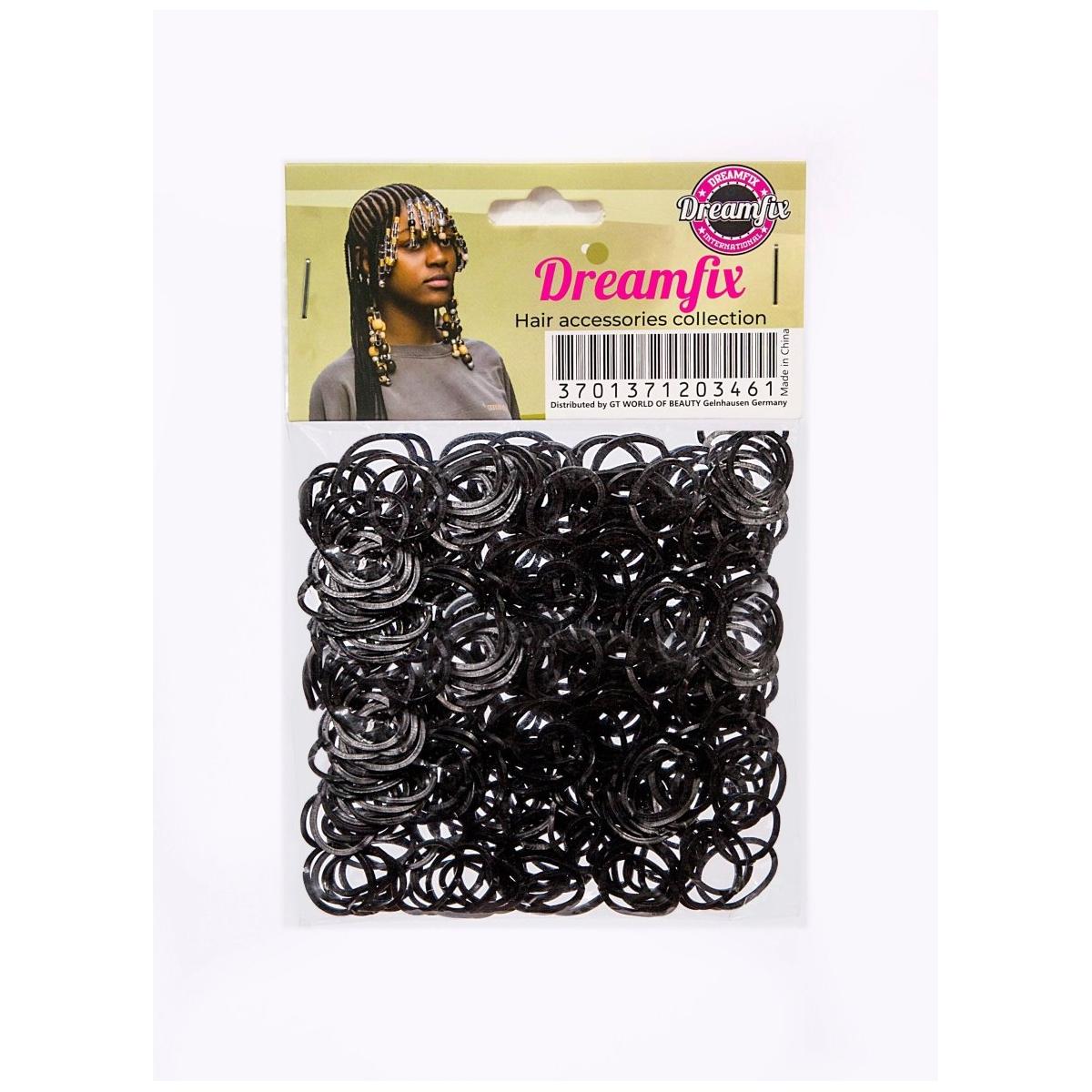 Dreamfix Health & Beauty Black #600 Dreamfix Rubber Bands 600 pcs