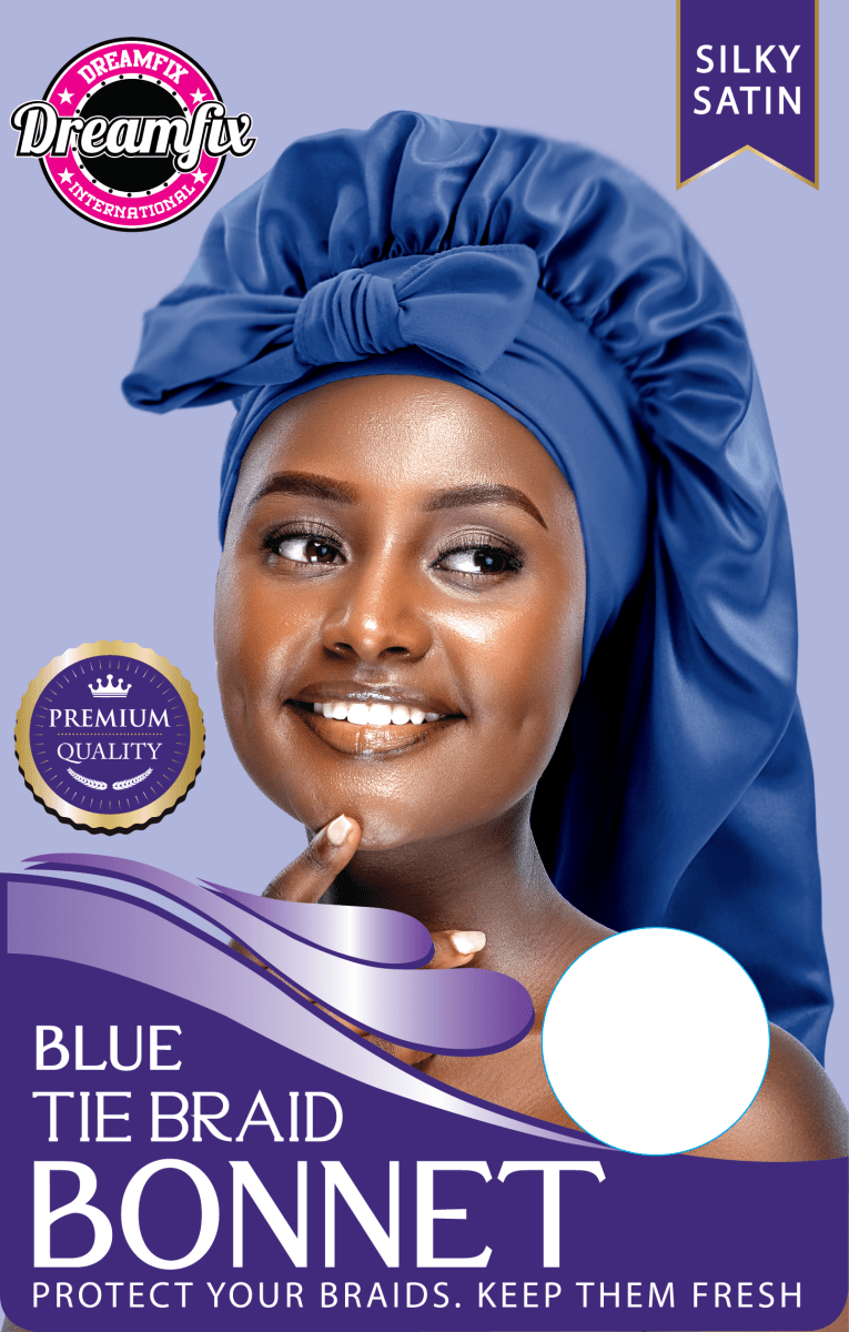 Dreamfix Health & Beauty Blue Dreamfix Tie Braid Bonnet