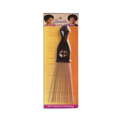 Dreamfix Health & Beauty Dream Fix Afro Comb Antonio Fan Pick :10542 Dreamfix Hair Pik Afro Combs For Hairstyling