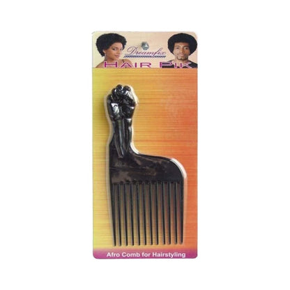 Dreamfix Health & Beauty Dream Fix Afro Comb Fist Pick Plas :10531 Dreamfix Hair Pik Afro Combs For Hairstyling