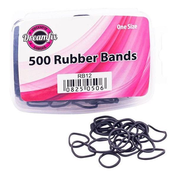 Dreamfix Health & Beauty Dream Fix Rubber Band 500 Black Jar RB12