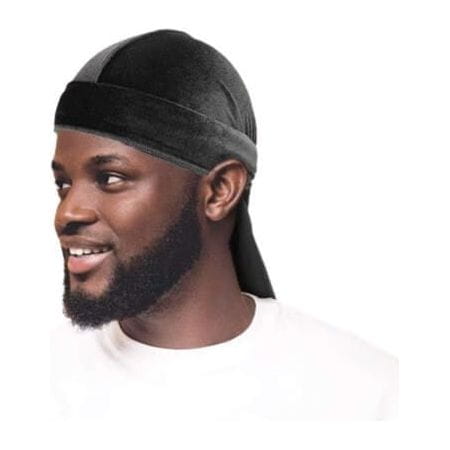 Dreamfix Health & Beauty Dreamfix Durag Korea Velvet : Black Dreamfix Durag Korea Velvet