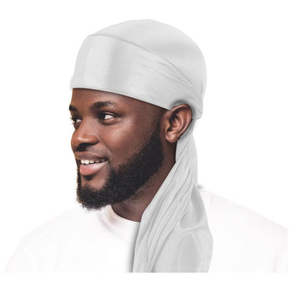 Dreamfix Health & Beauty Dreamfix Durag Silky : White Dreamfix Durags Silky