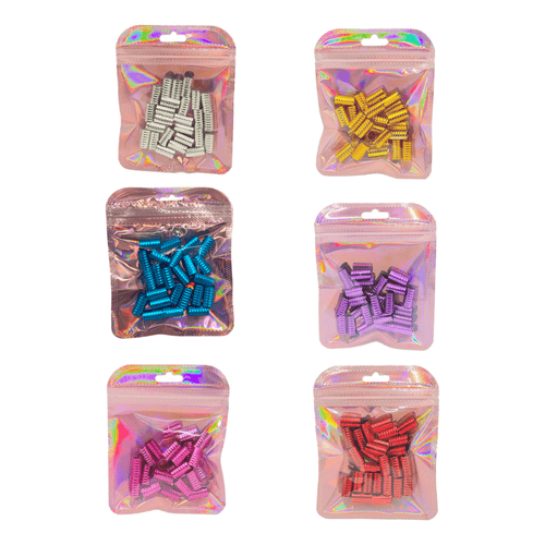 Dreamfix Health & Beauty Dreamfix Hair Beads Silver/Rose Red/Gold/Purple/Red
