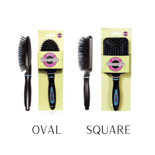 Dreamfix Health & Beauty Dreamfix Hair Brush Black Square/Oval