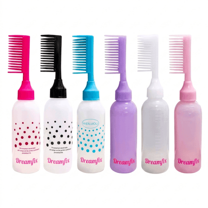 Dreamfix Health & Beauty Dreamfix - Hair Dye Bottle with Comb Tooth (assorted)