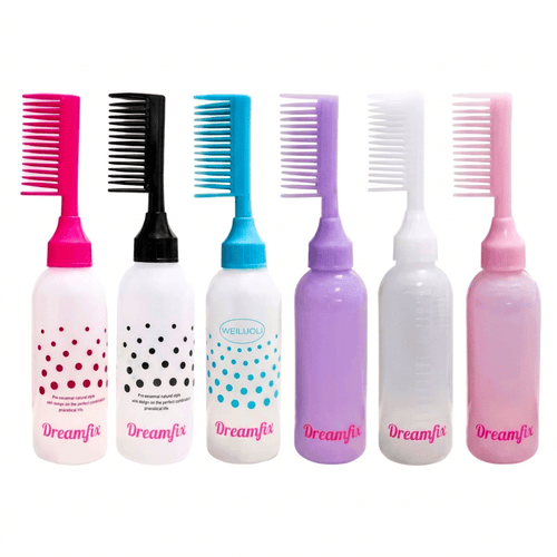 Dreamfix Health & Beauty Dreamfix - Hair Dye Bottle with Comb Tooth (assorted)