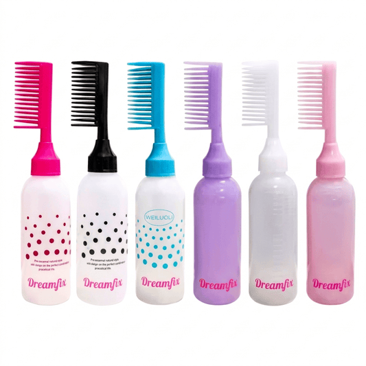 Dreamfix Health & Beauty Dreamfix - Hair Dye Bottle with Comb Tooth (assorted)